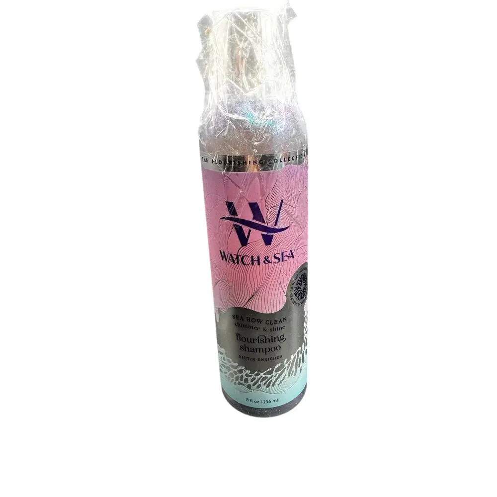 NWT Watch & Sea Shimmer & Shine Flourishing Shampoo 8oz